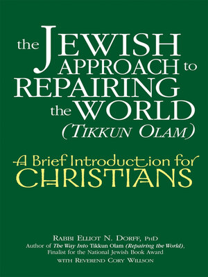 cover image of The Jewish Approach to Repairing the World (Tikkun Olam)